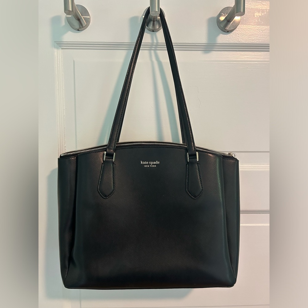 Kate Spade Madison Saffiano East West Leather Laptop Tote